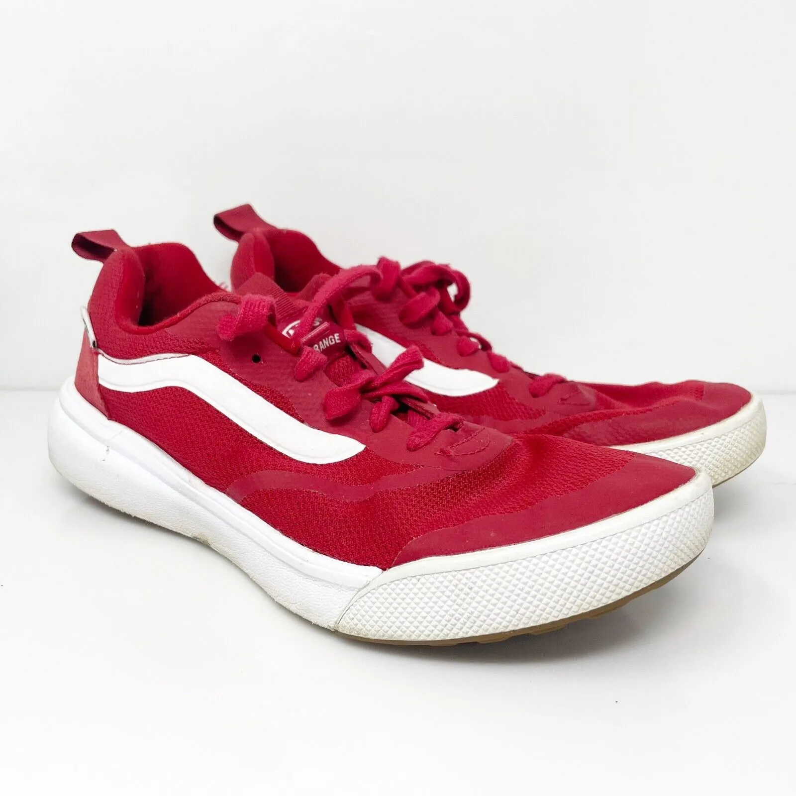 Vans Unisex UltraRange Rapidweld 500383 Red Casual Shoes Sneakers Sz M 8.5 W 10