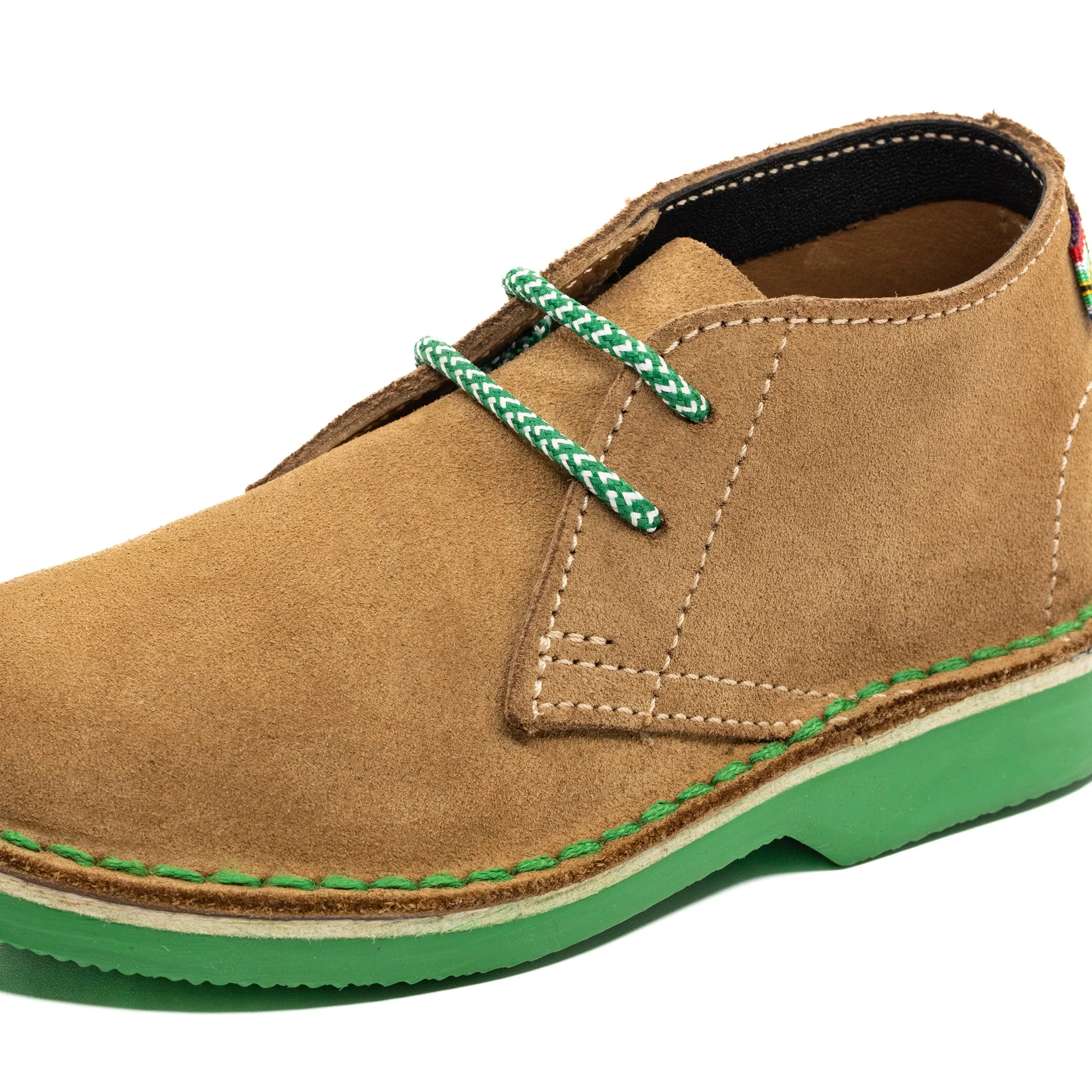 Veldskoen Kids Cooper Croc Green Sole