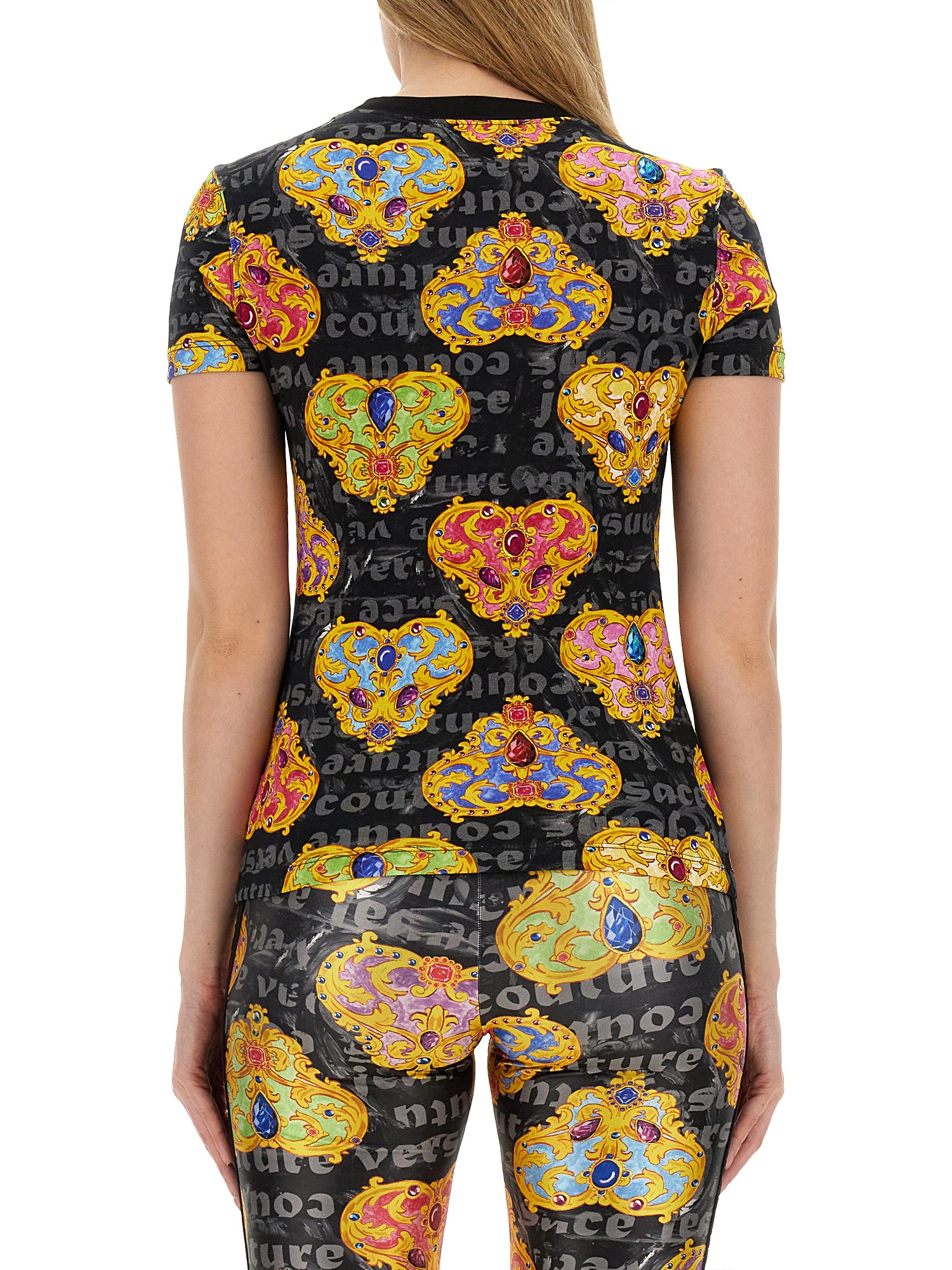 Printed T-Shirt by Versace Jeans Couture