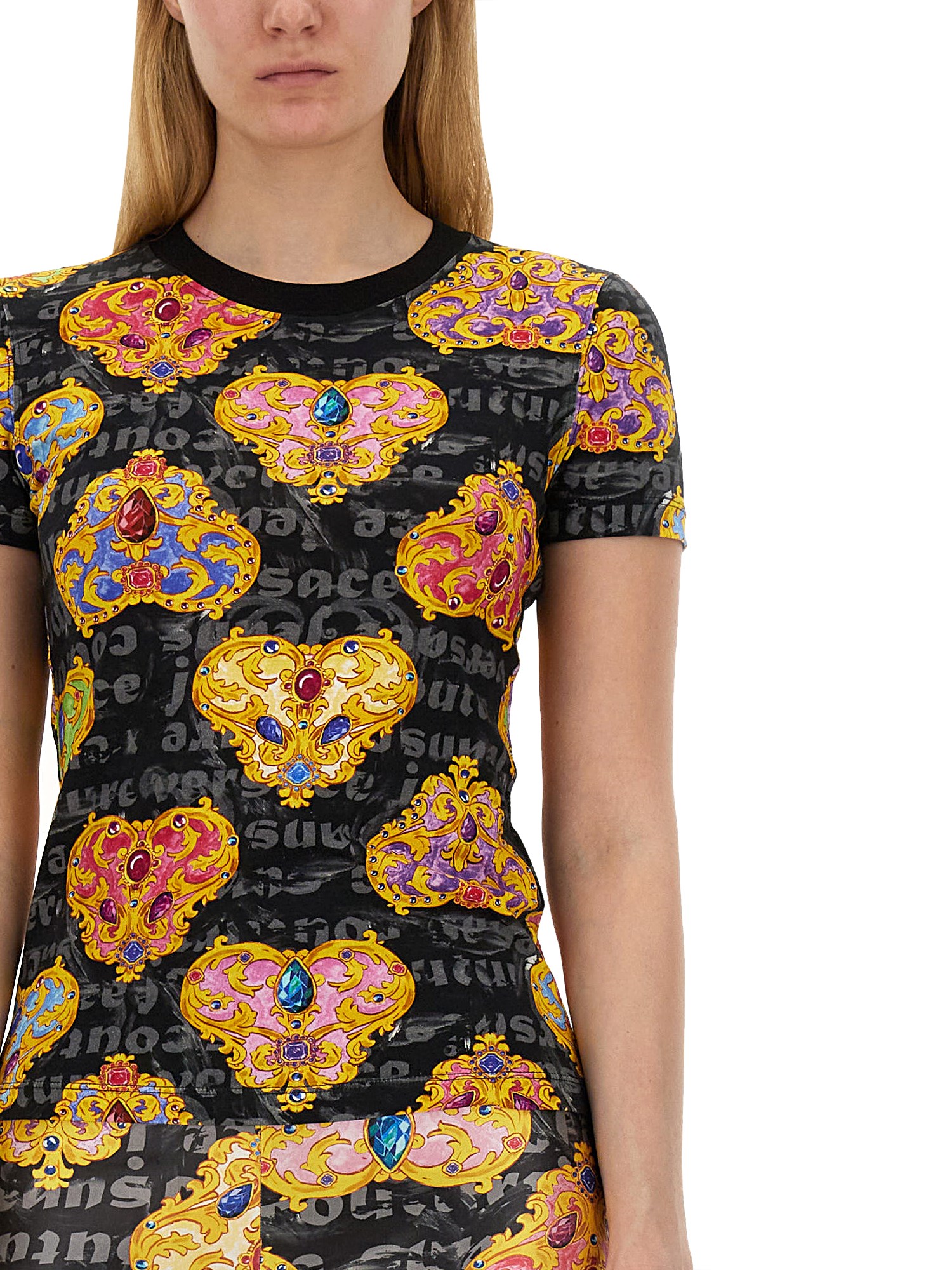 Printed T-Shirt by Versace Jeans Couture