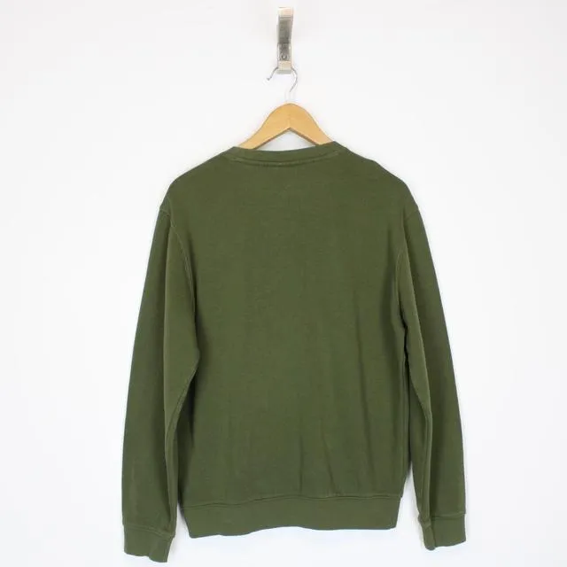 Vintage 00s Champion Green Sweatshirt Jumper