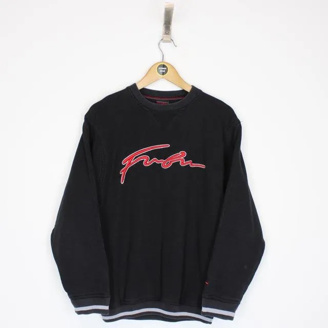 Vintage Fubu Spellout Sweatshirt Small