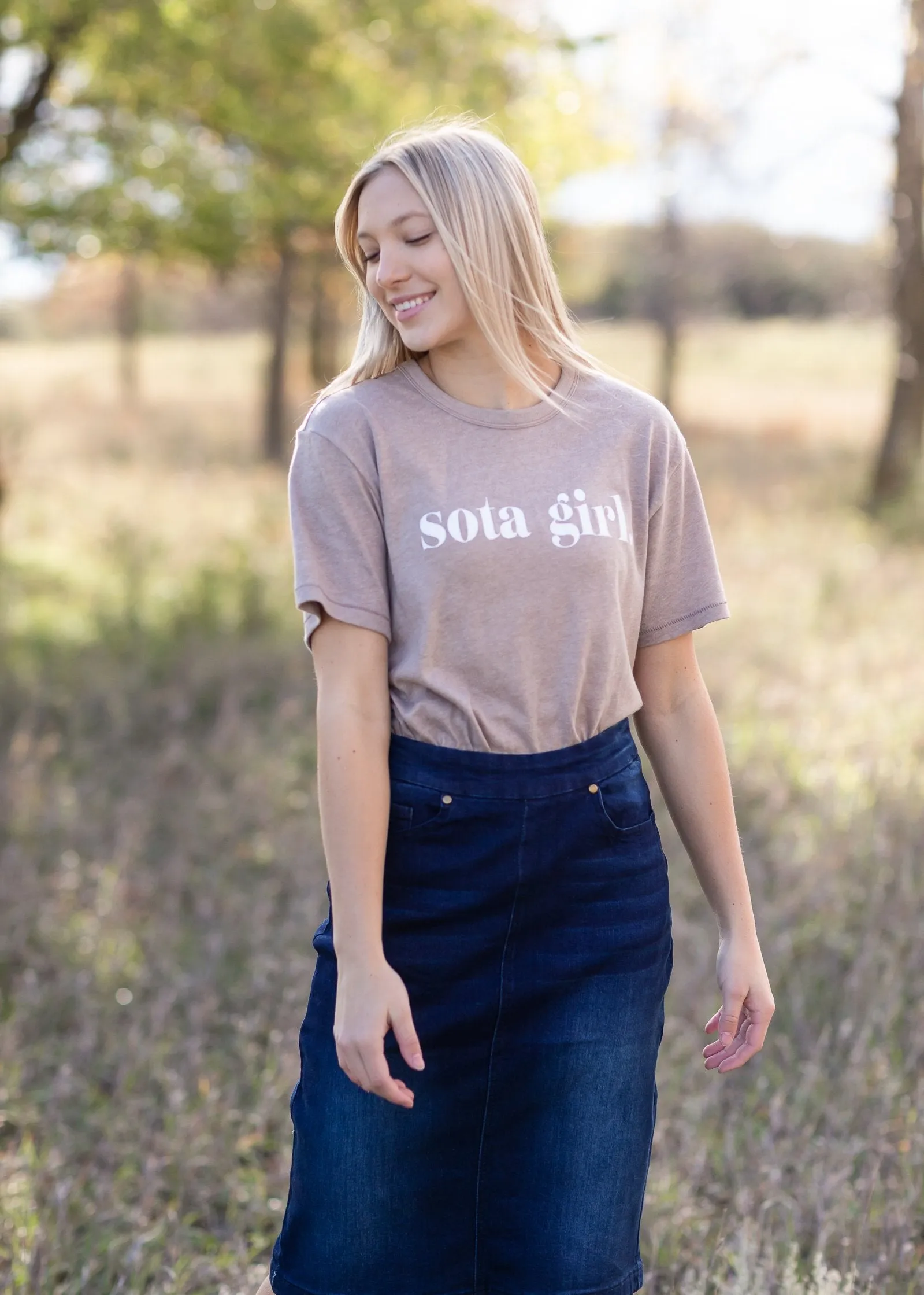 Vintage Sota Girl Tee - FINAL SALE