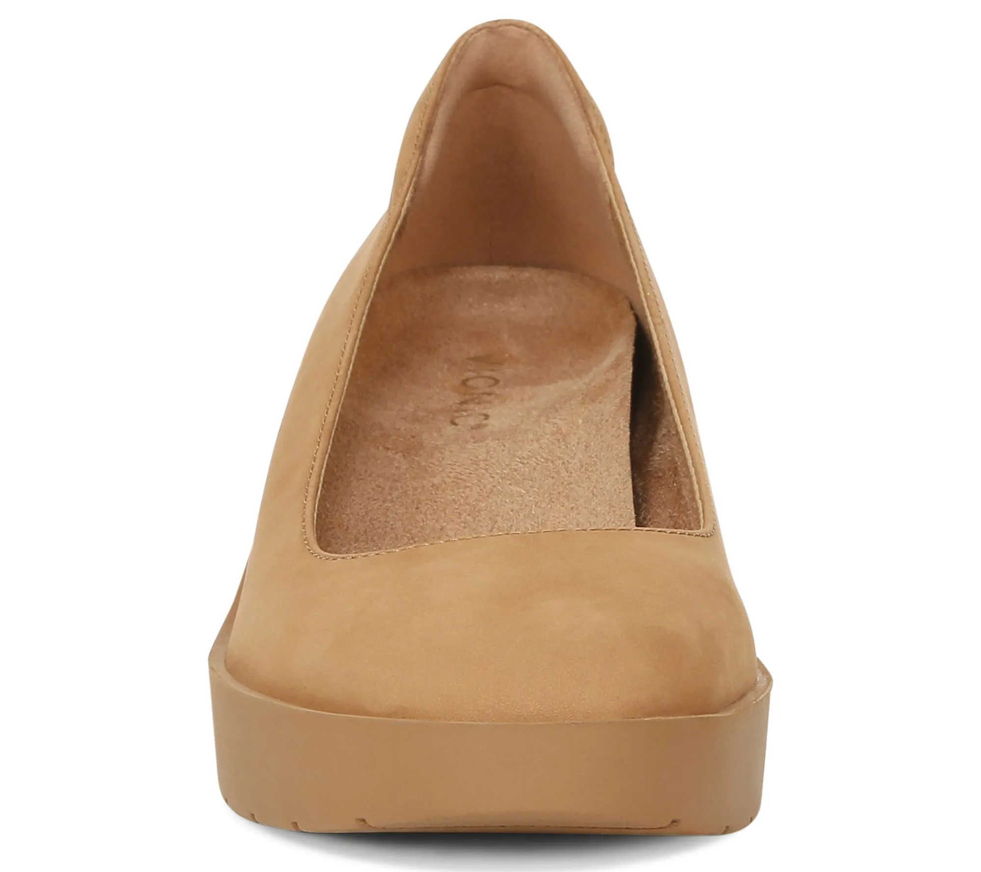 Sereno Nubuck Slip-On Wedges by Vionic