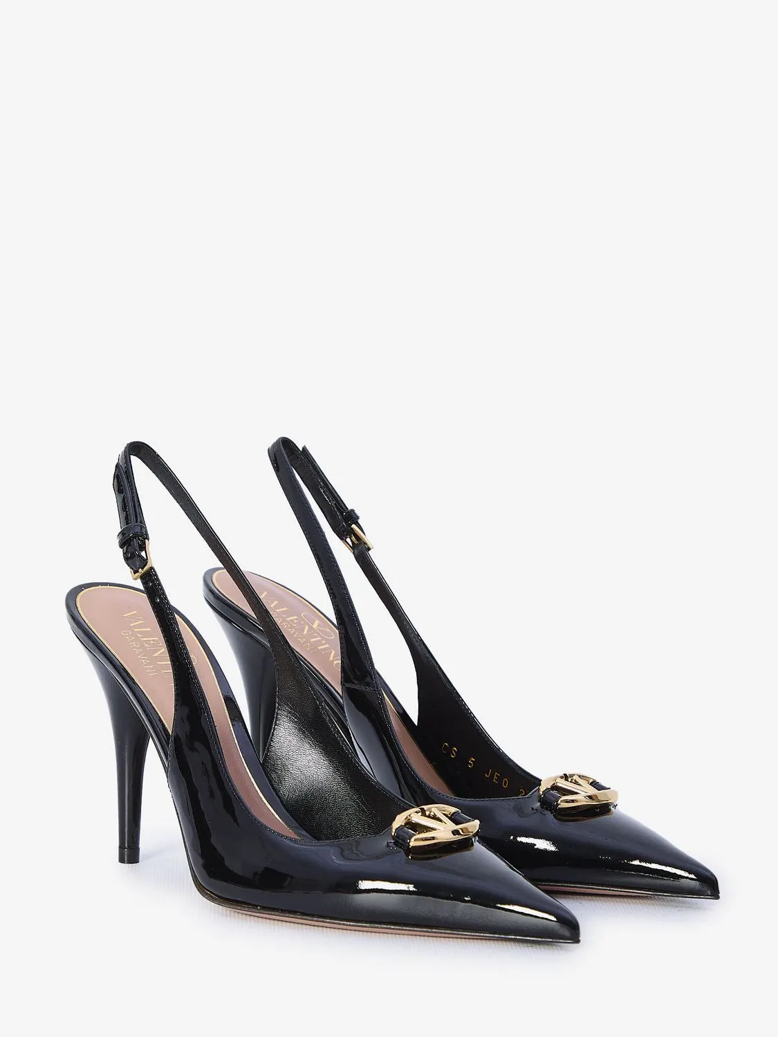 VLOGO SLINGBACK PUMPS