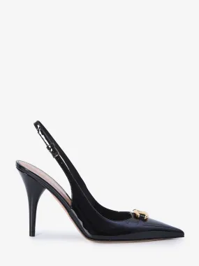 VLOGO SLINGBACK PUMPS