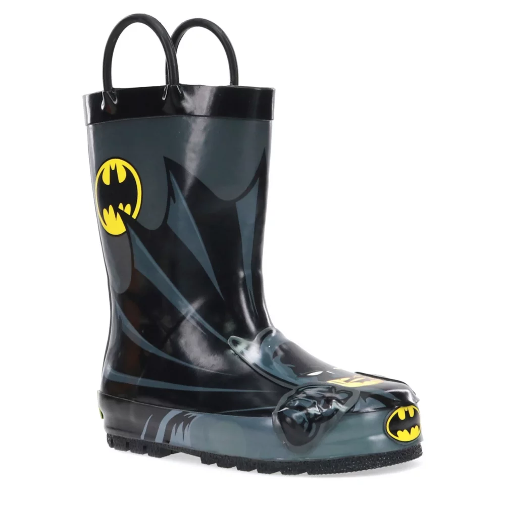 WESTERN CHIEF  BOYS LITTLE-BIG KID BATMAN  EVERLAST RAIN BOOT