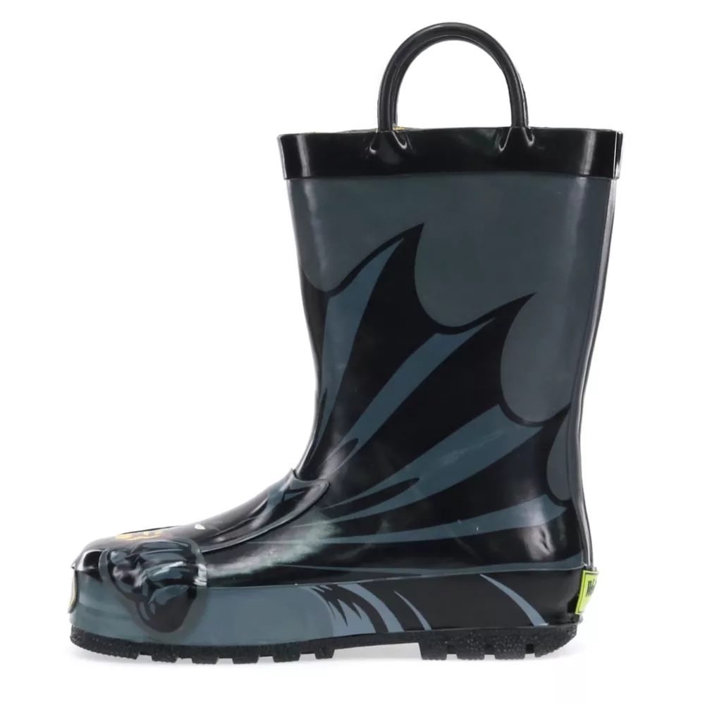 WESTERN CHIEF  BOYS LITTLE-BIG KID BATMAN  EVERLAST RAIN BOOT