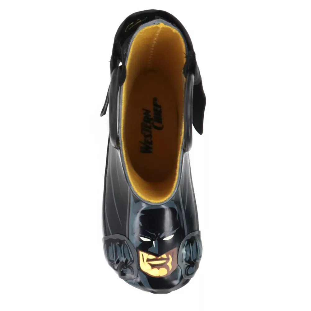 WESTERN CHIEF  BOYS LITTLE-BIG KID BATMAN  EVERLAST RAIN BOOT