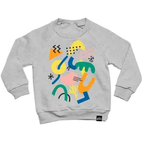 Whistle Flute Geometric Sweatshirt