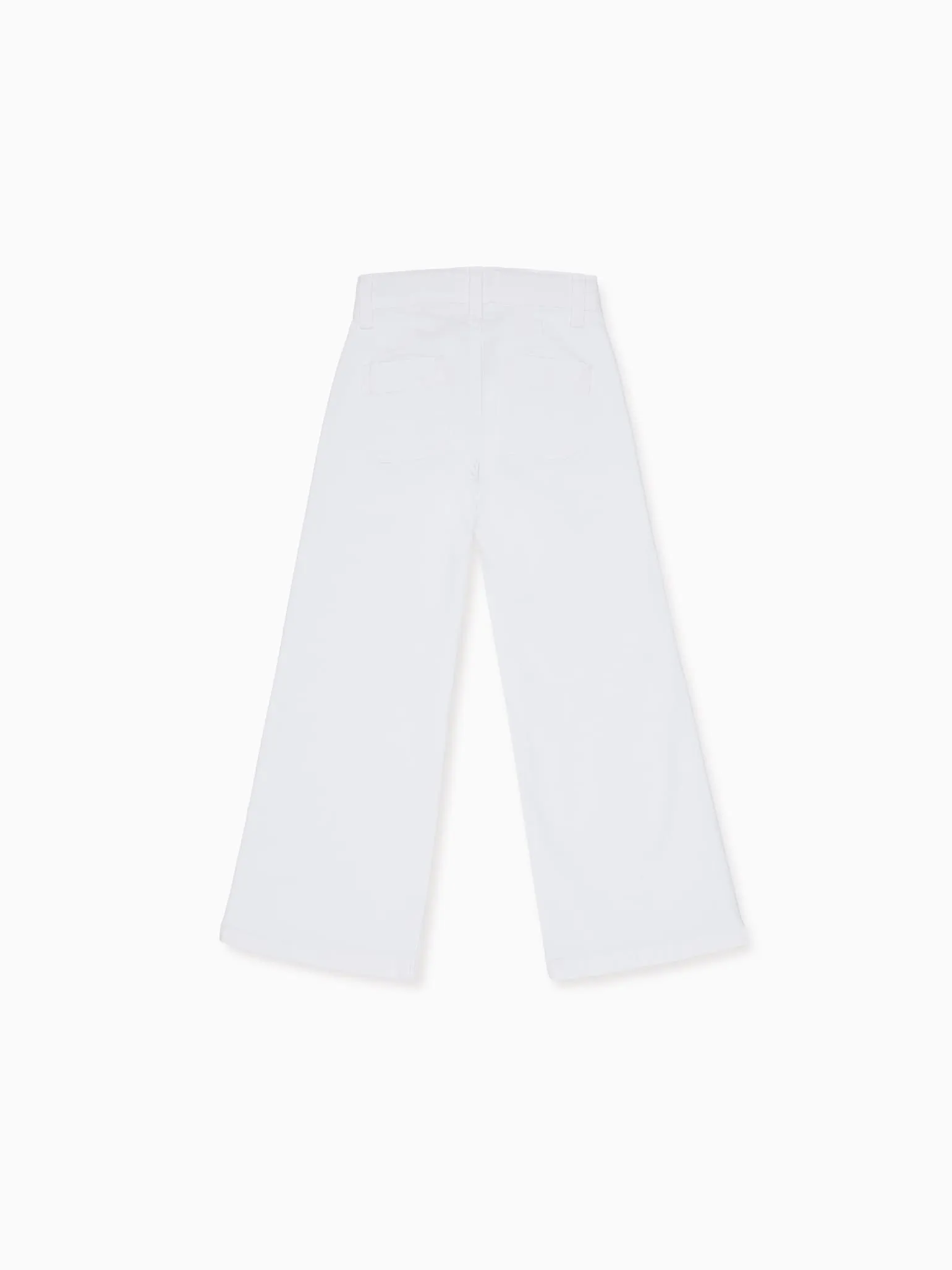 White Enola Girl Jeans