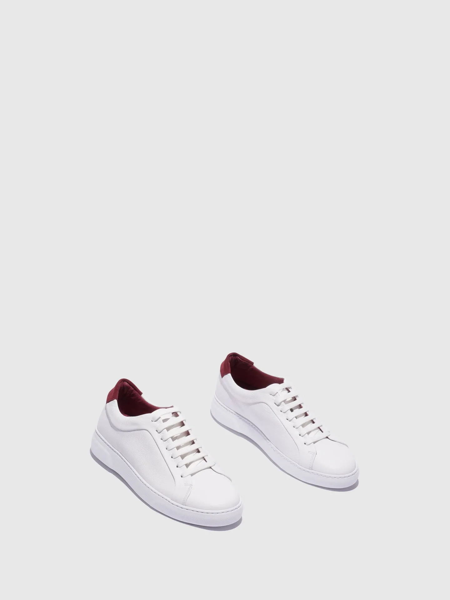 White Lace-up Shoes