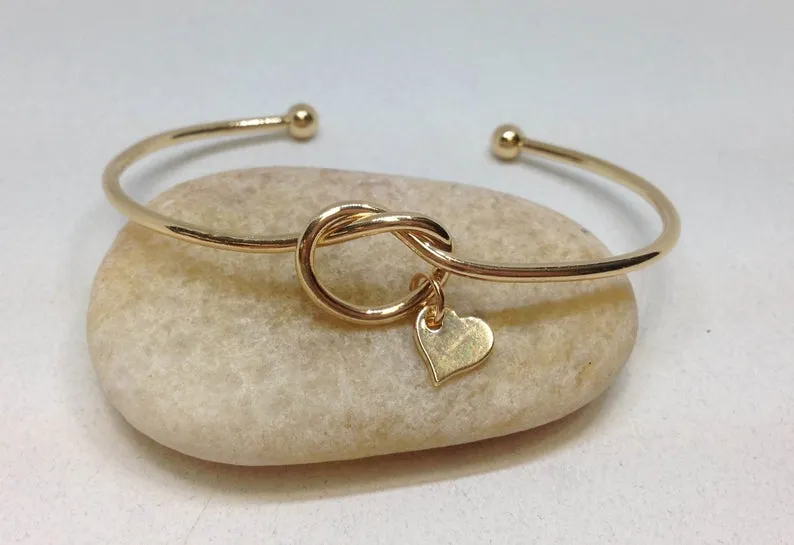 Wholesale Love Knot Bangle Bridesmaid Gifts