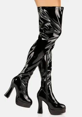 Wicked Desire Platform Boots