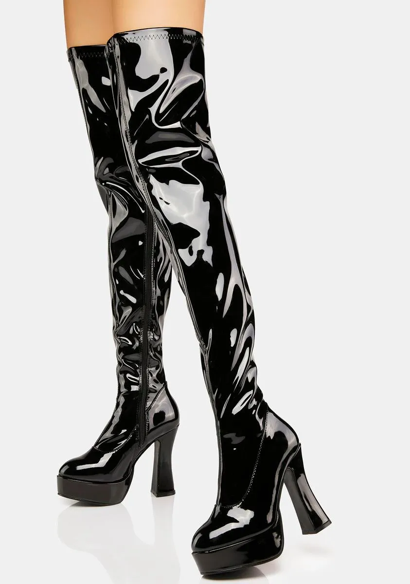 Wicked Desire Platform Boots