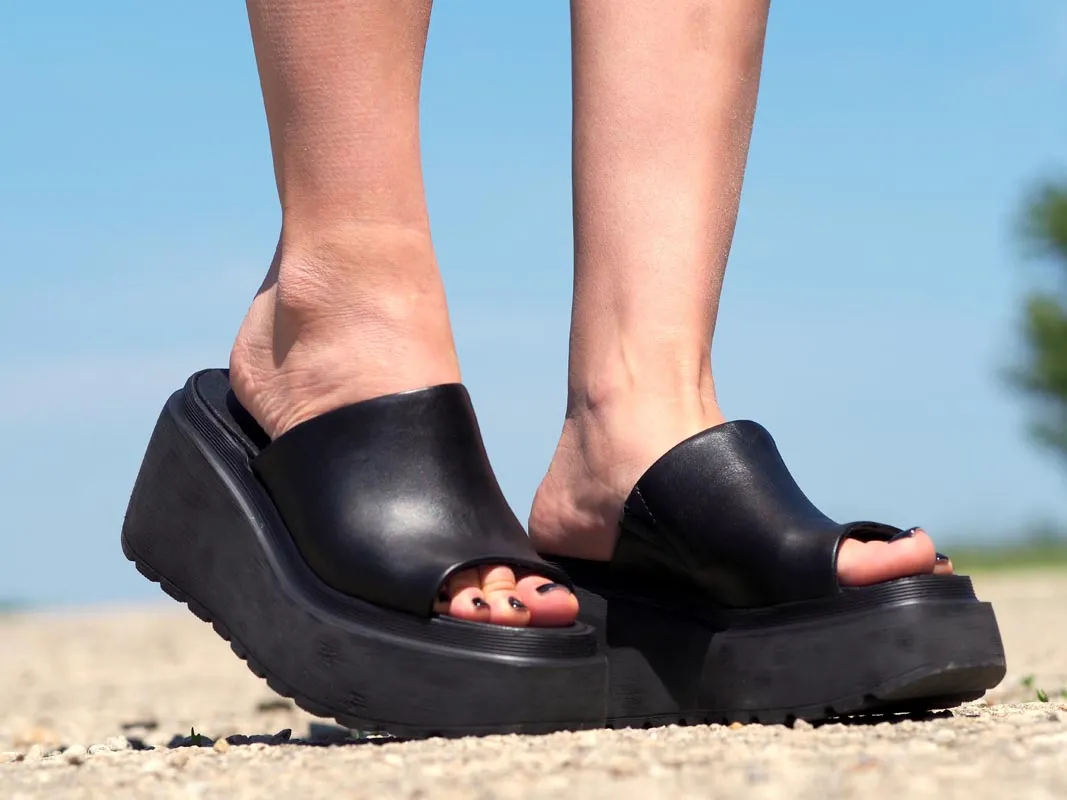 Women's Leather Wedges Collection