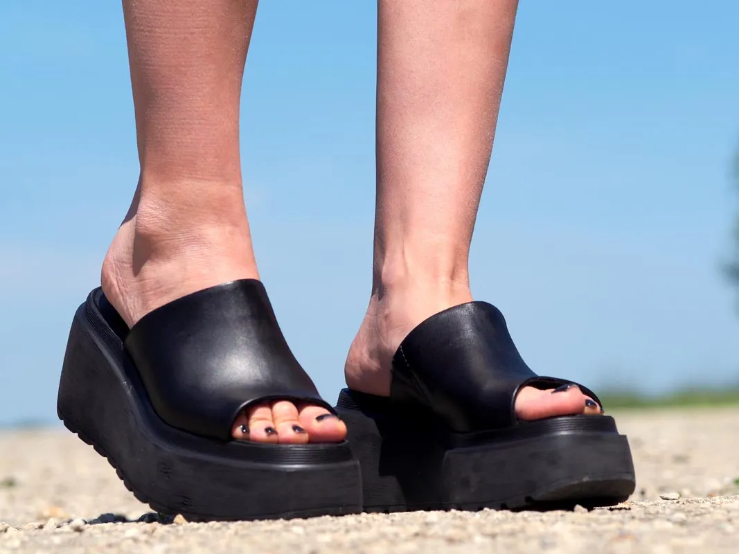 Women's Leather Wedges Collection