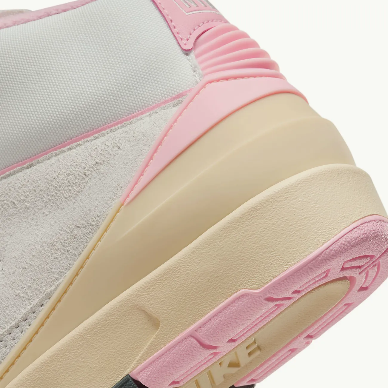 Women's Air Jordan 2 Retro - Summit White/Gym Red/Medium Pink