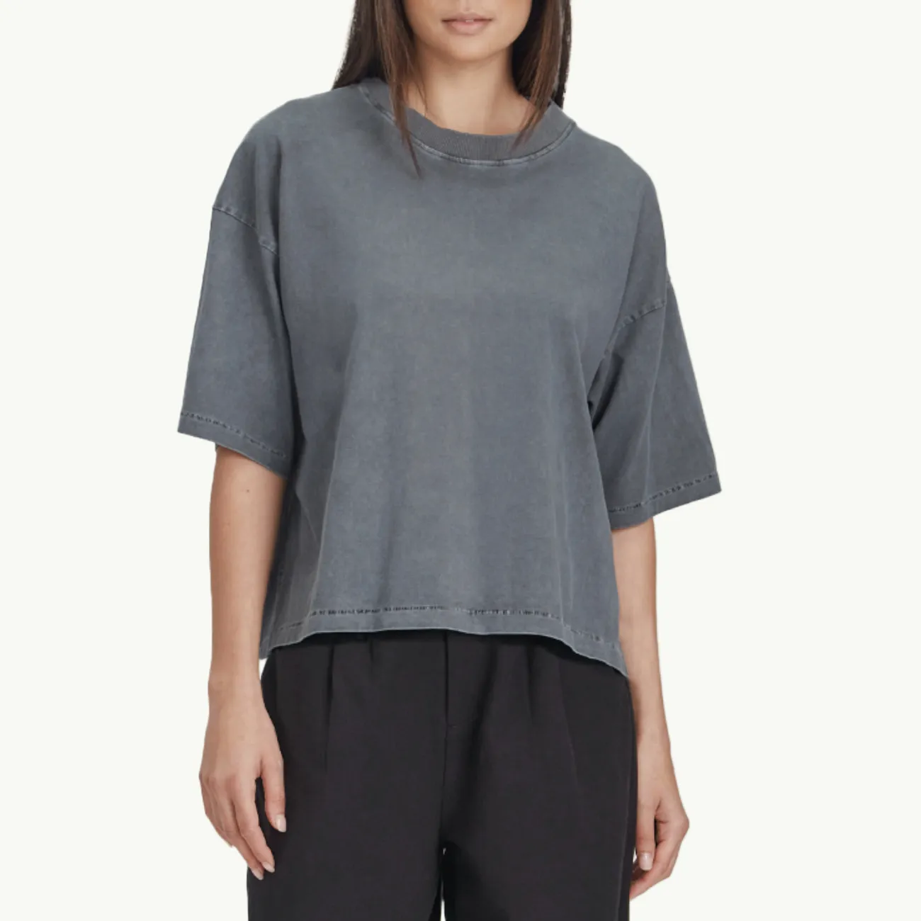 Women's Boxy Tee - Stormy