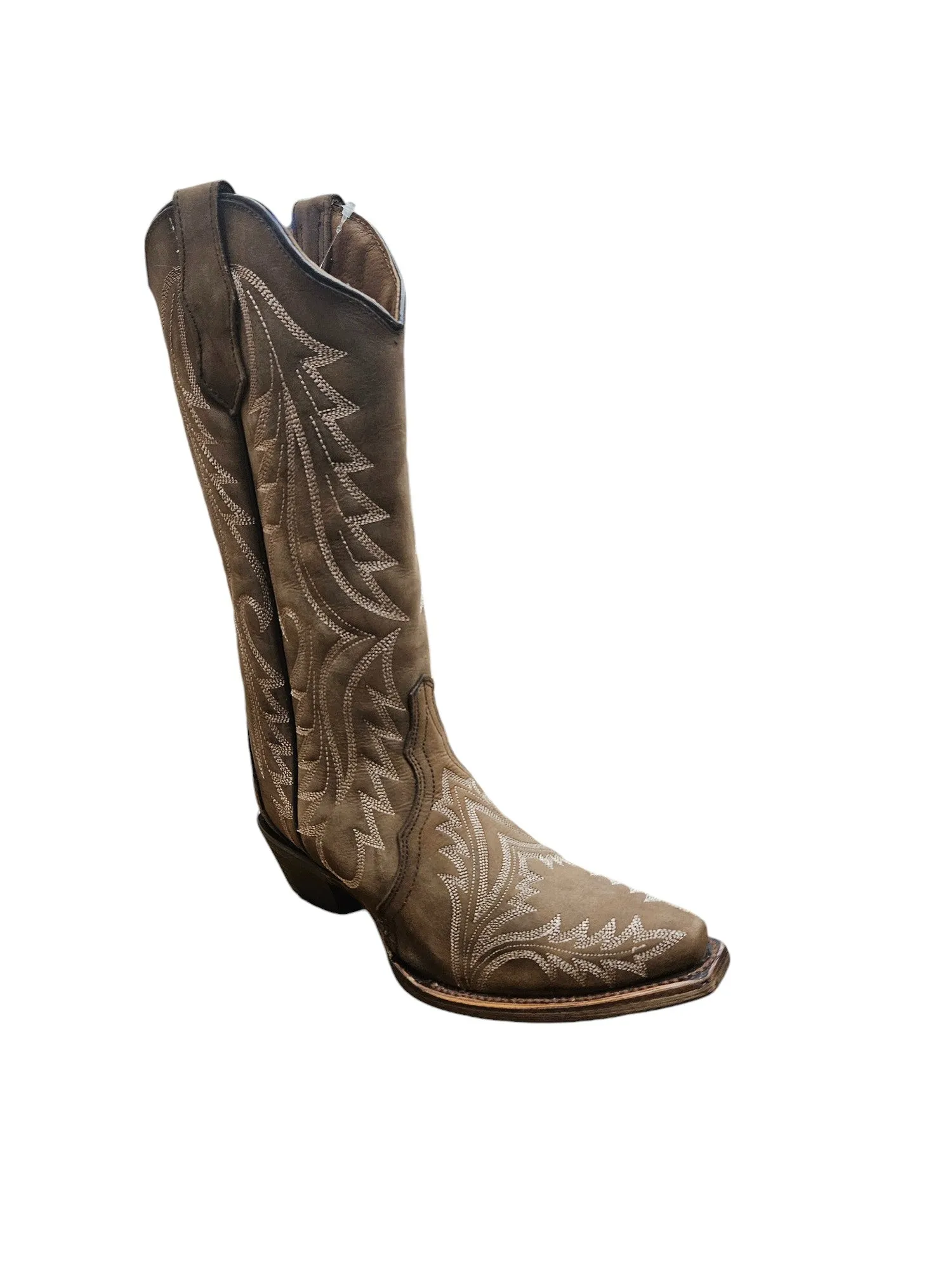 WOMEN'S CIRCLE G SNIP TOE WESTERN BOOTS L6213