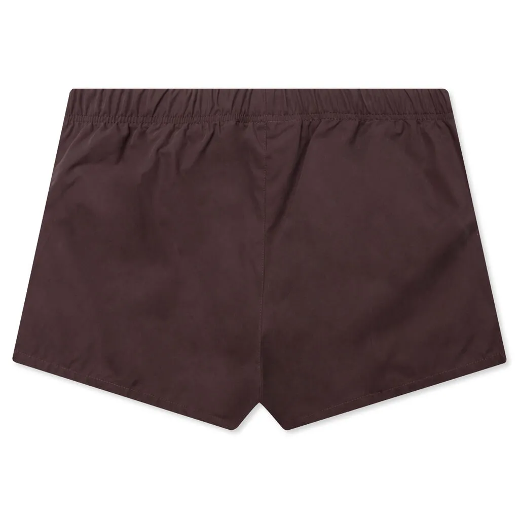 Plum Cotton Dock Women's Shorts