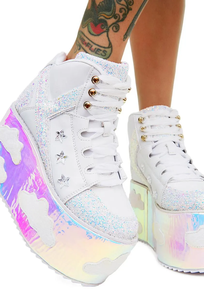 Women's Iridescent Platforms