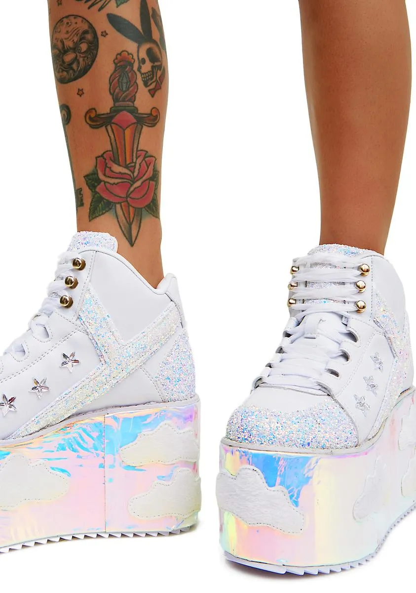 Women's Iridescent Platforms