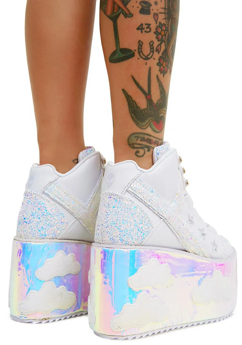 Women's Iridescent Platforms