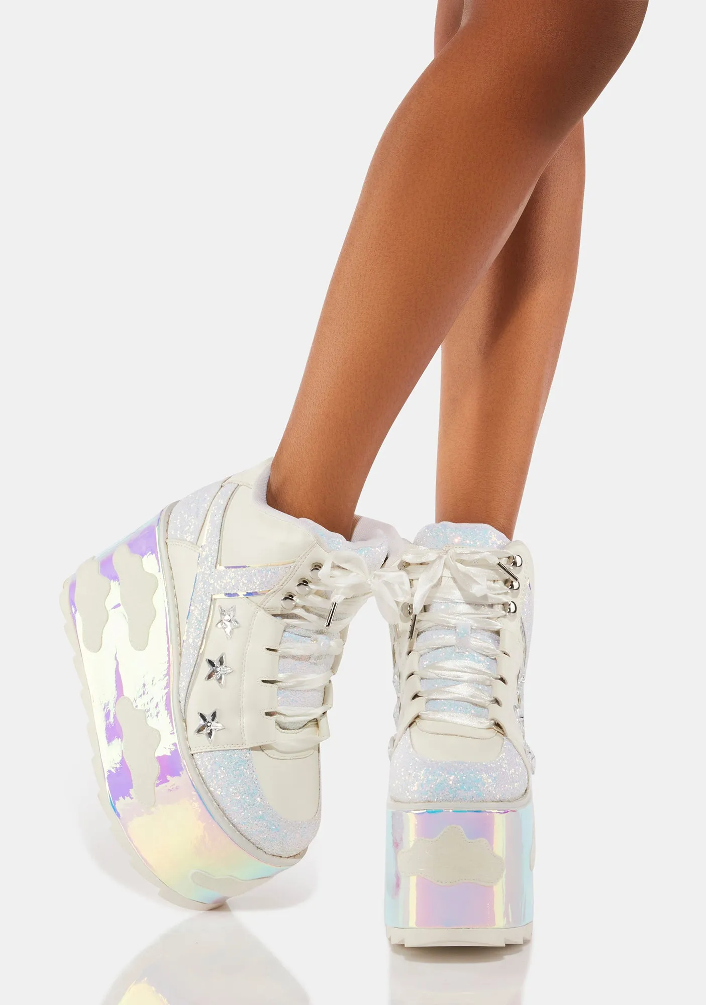 Women's Iridescent Platforms