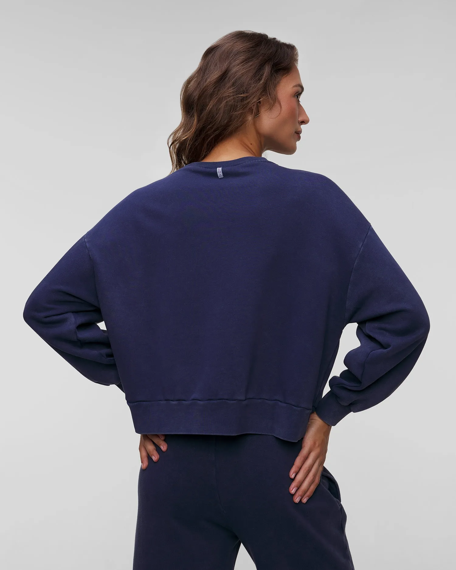 Women’s navy blue sweatshirt Deha C12131-26525