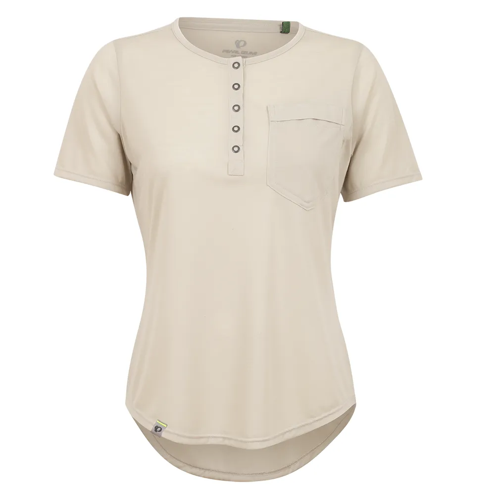 Womens Rove Tech Henley Shirt