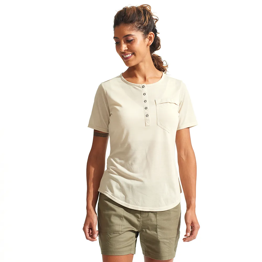 Womens Rove Tech Henley Shirt