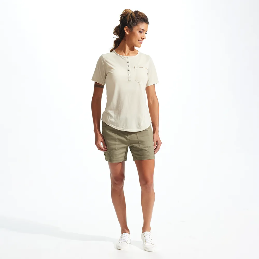 Womens Rove Tech Henley Shirt