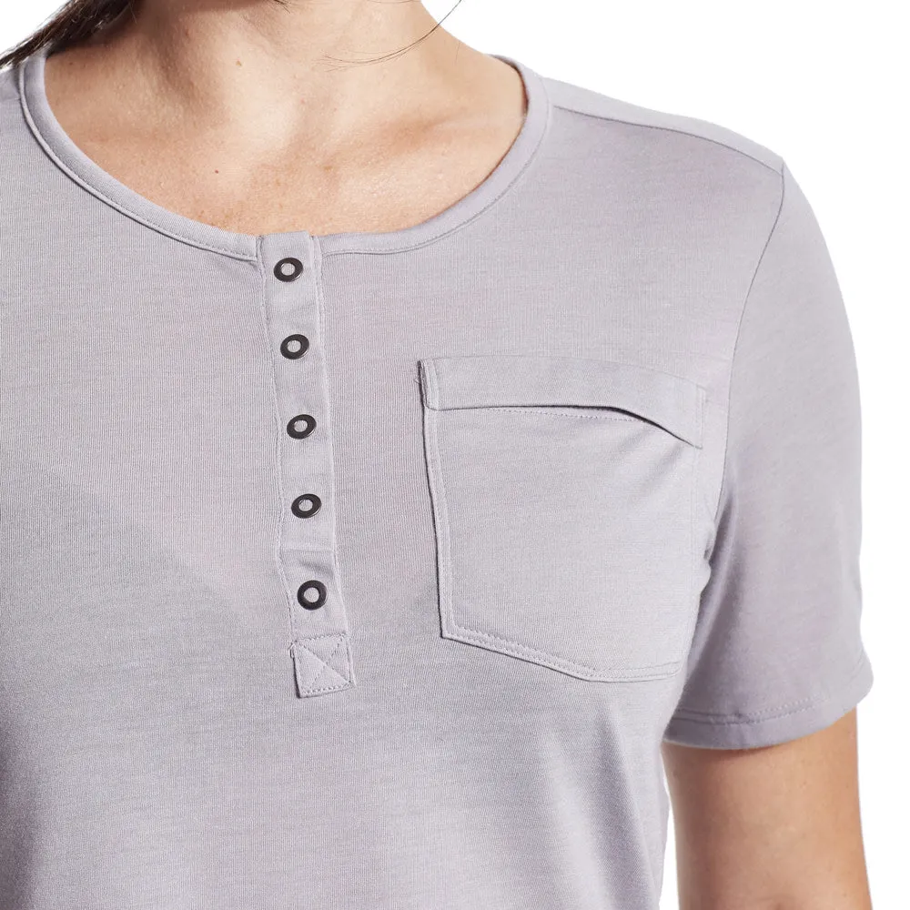 Womens Rove Tech Henley Shirt