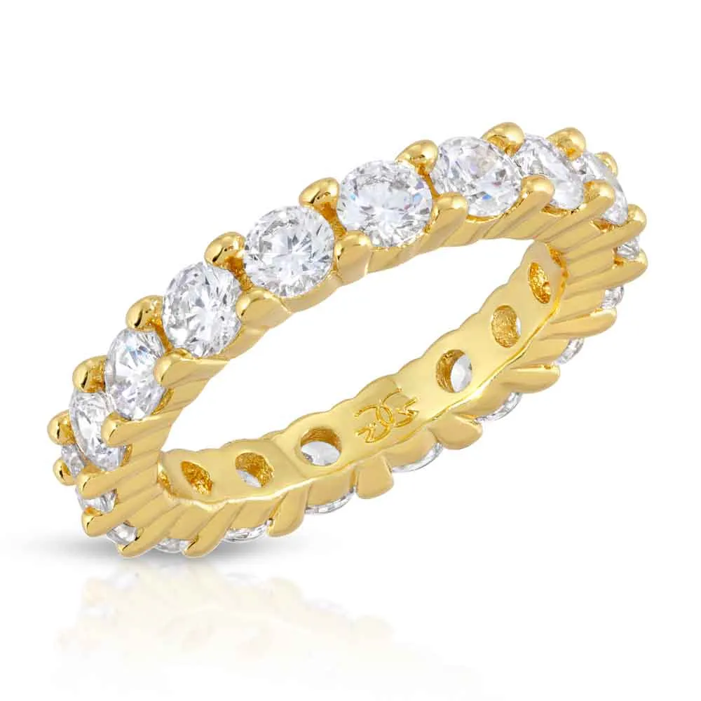 Luxury Women's Single Diamond Eternal Ring