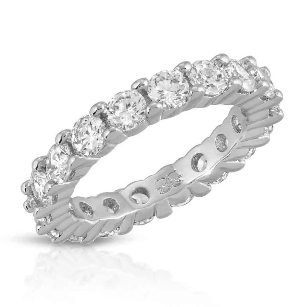 Luxury Women's Single Diamond Eternal Ring