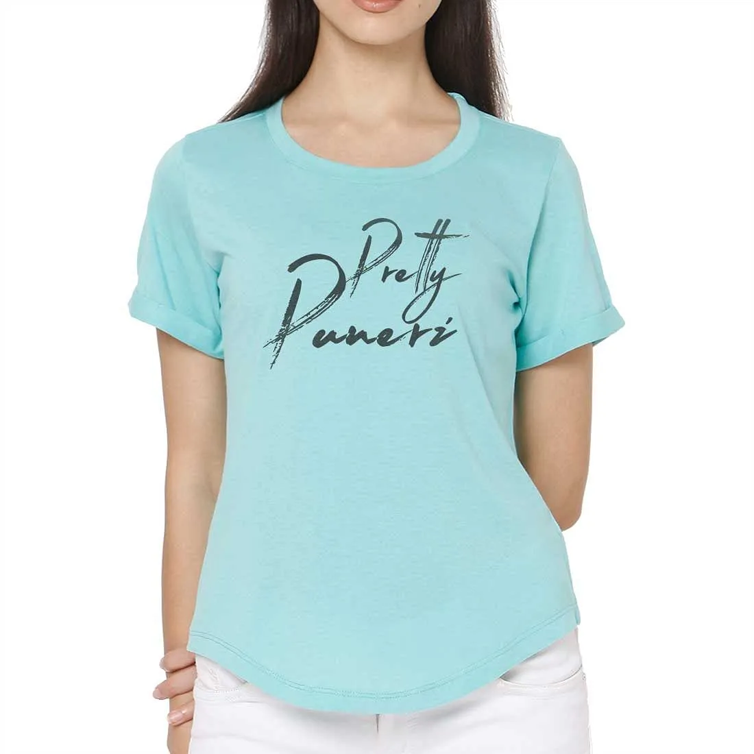 Workout T Shirts For Women - Pune Girl