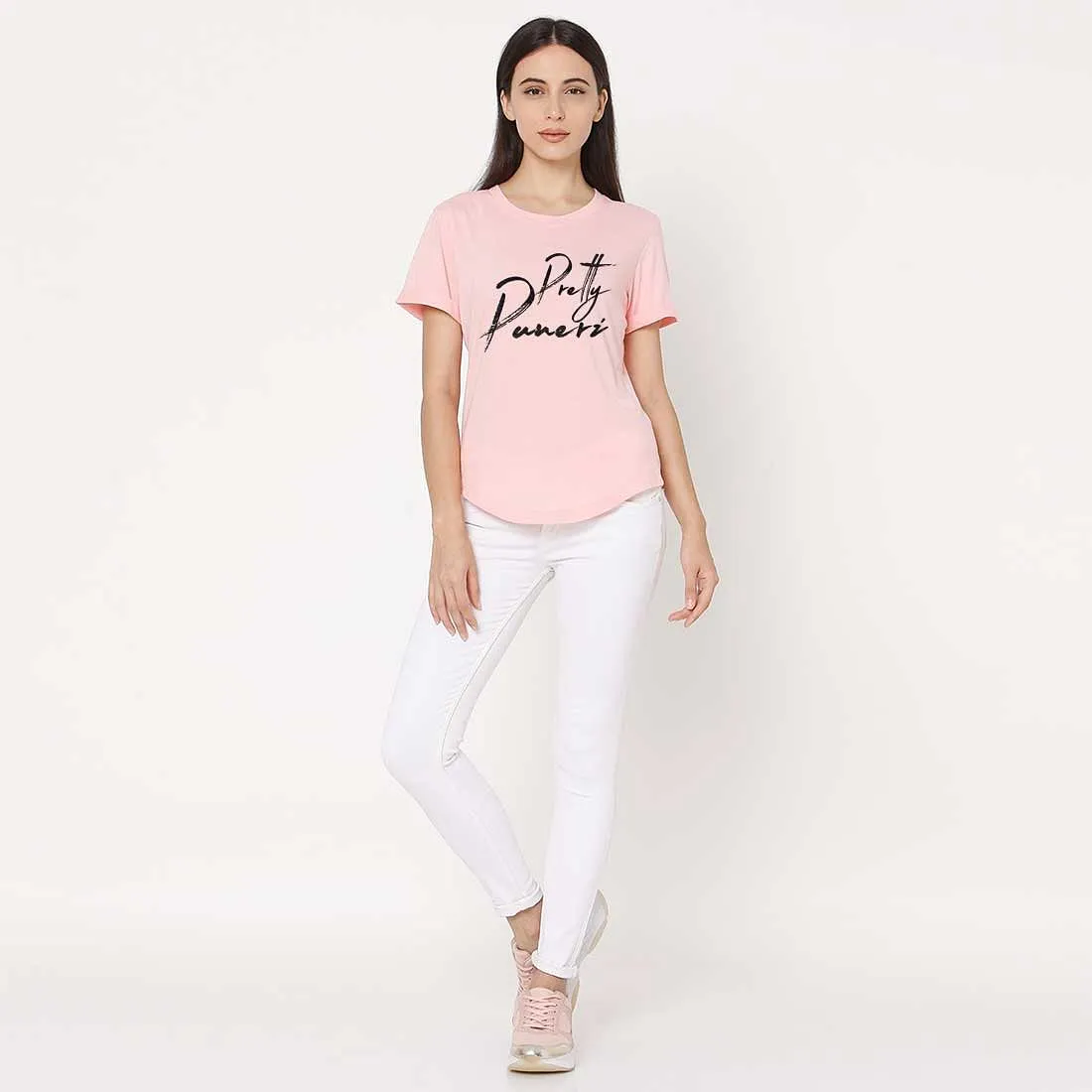 Workout T Shirts For Women - Pune Girl