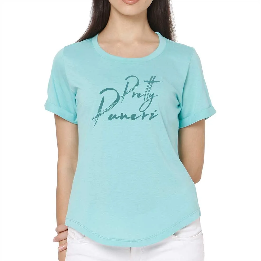 Workout T Shirts For Women - Pune Girl