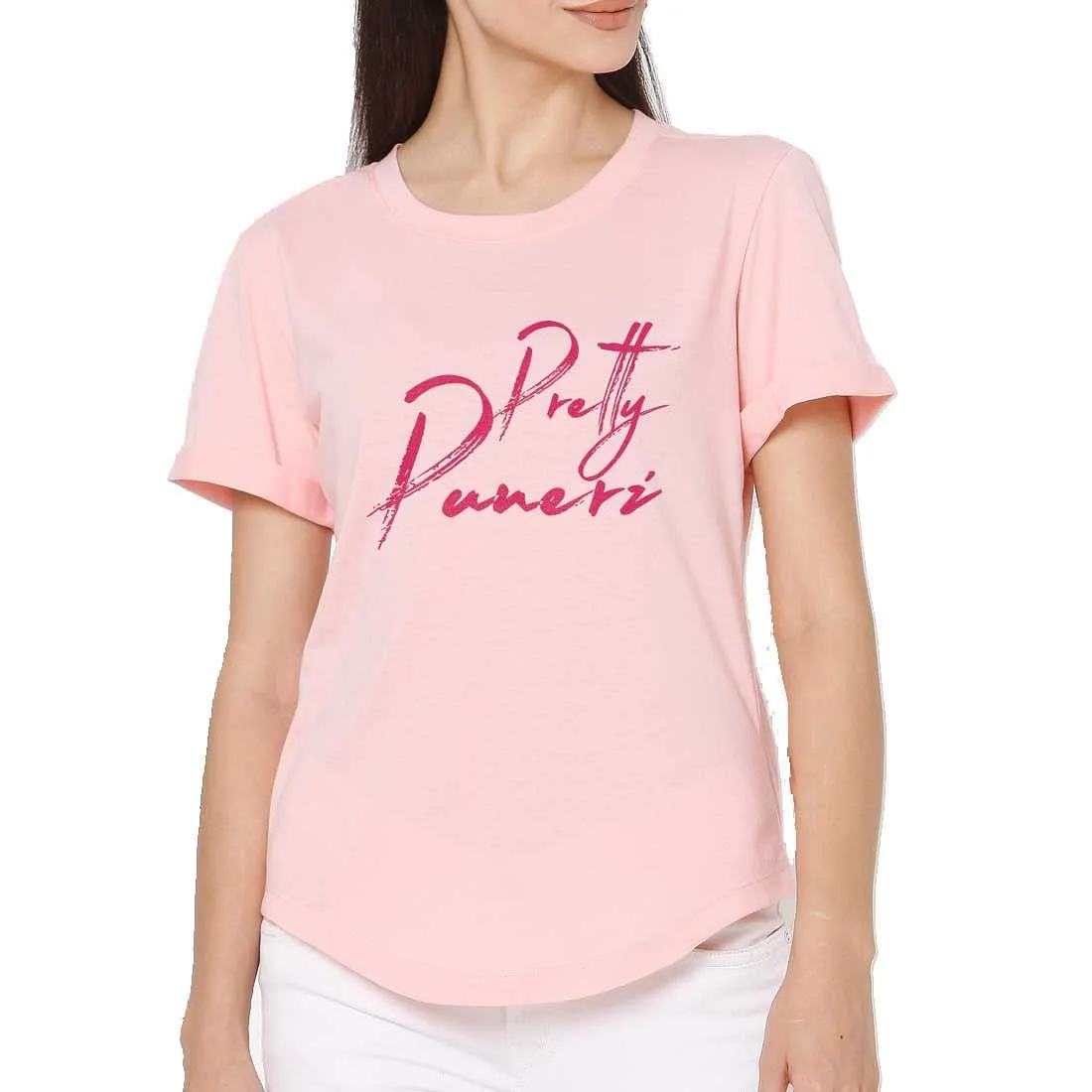 Workout T Shirts For Women - Pune Girl