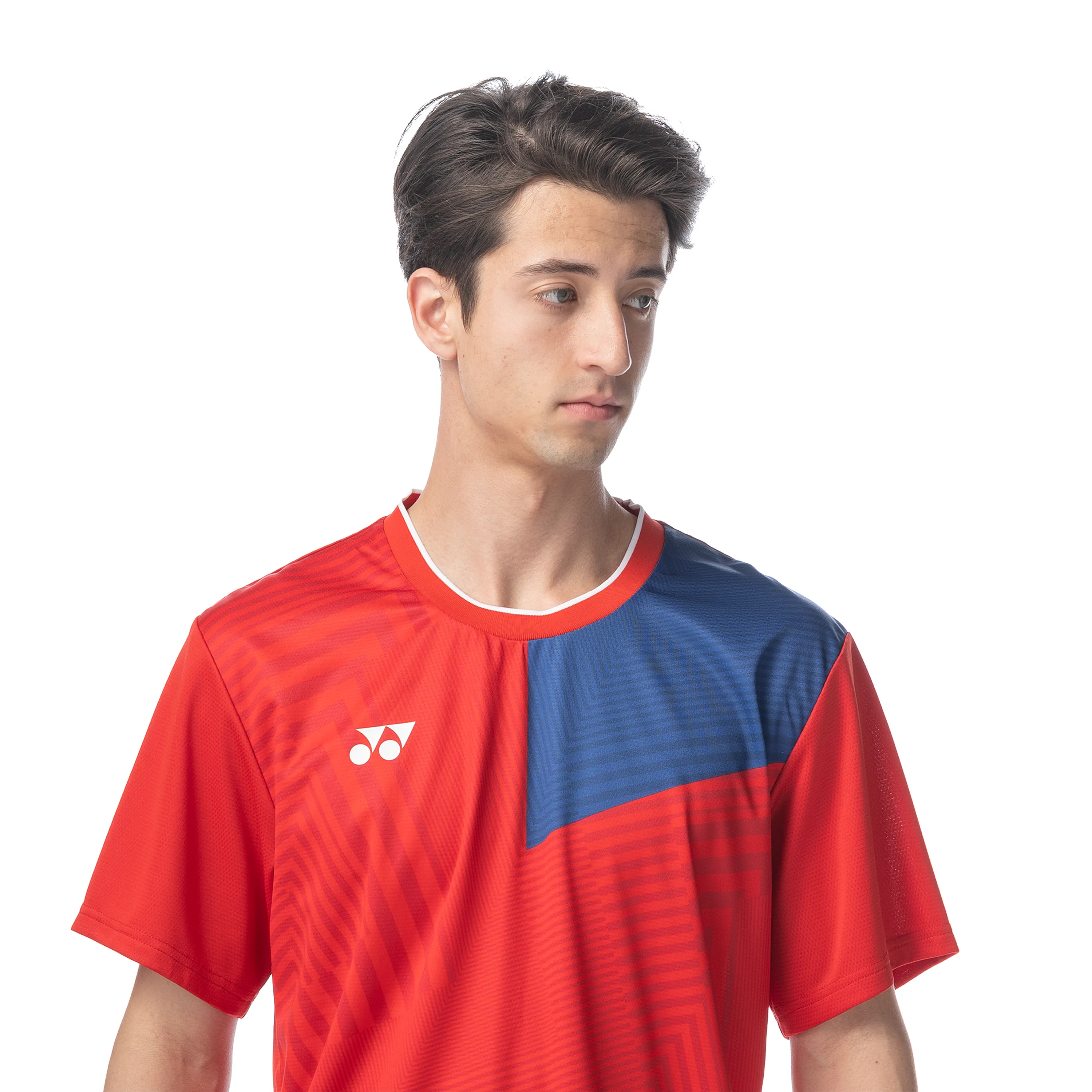 Yonex Premium Ruby Red Unisex Badminton/Sports Shirt 10517