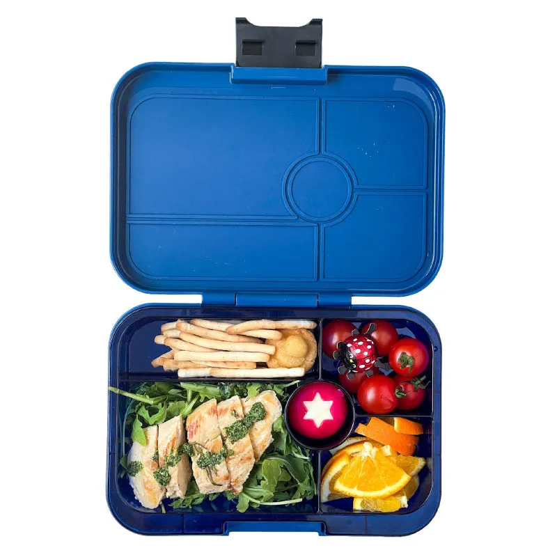 Yumbox Tapas 5C - Monte Carlo Blue/Clear Blue Tray