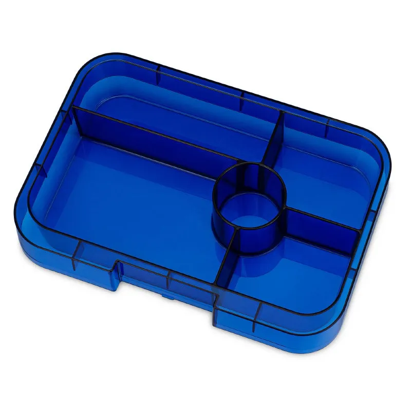 Yumbox Tapas 5C - Monte Carlo Blue/Clear Blue Tray