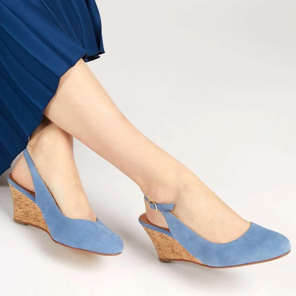 Zahra Leather Wedges - ZAHRA / 323 567