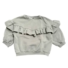 Zara Sweatshirt with Ruffles