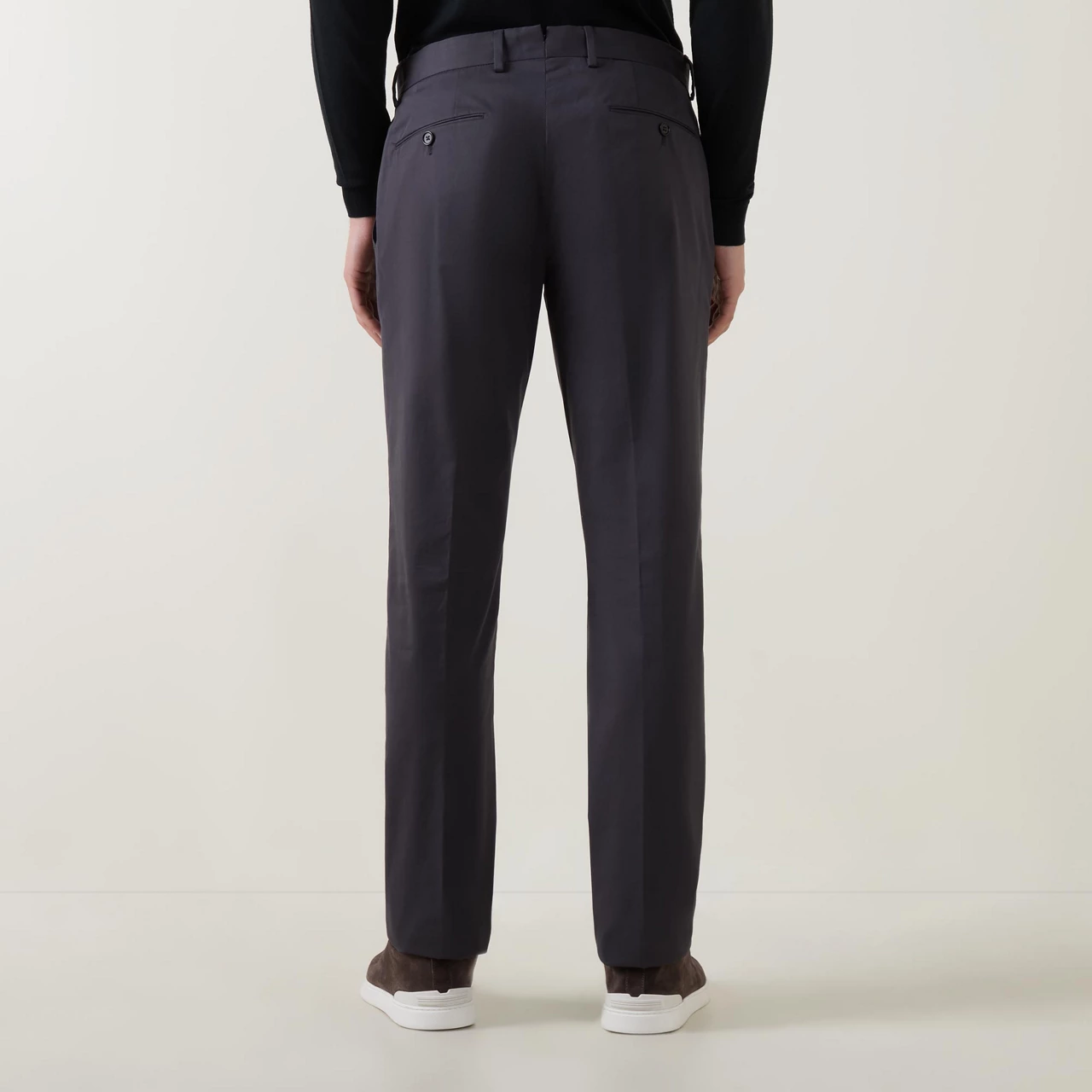 ZEGNA Comfort Formal Trousers - Dark Grey