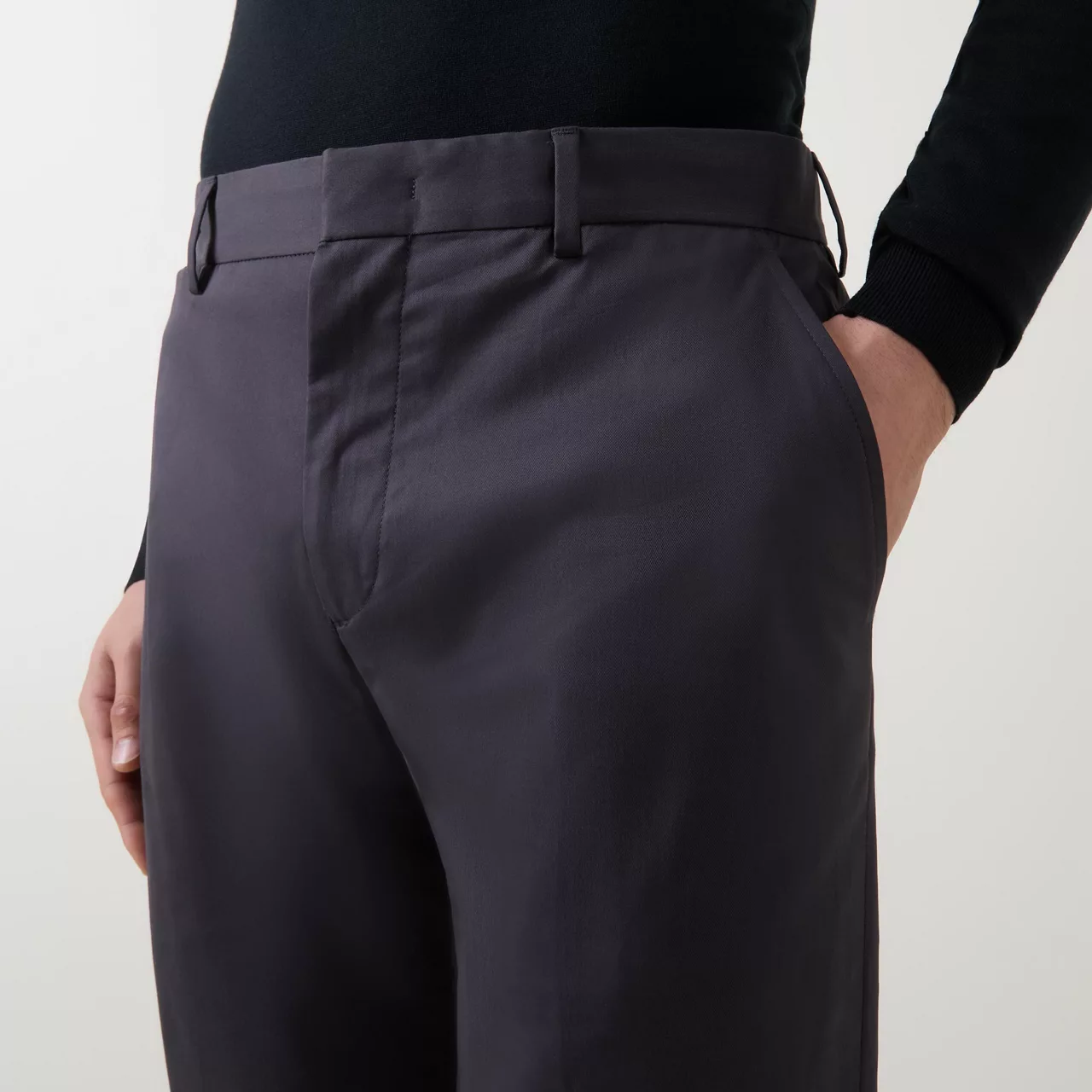 ZEGNA Comfort Formal Trousers - Dark Grey